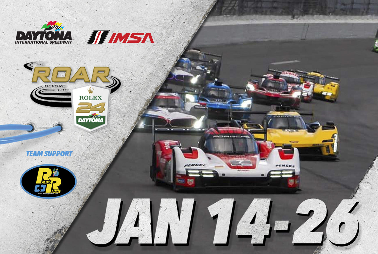 The Roar Before the Rolex 24 Racing Radios Team Support 2026 Daytona