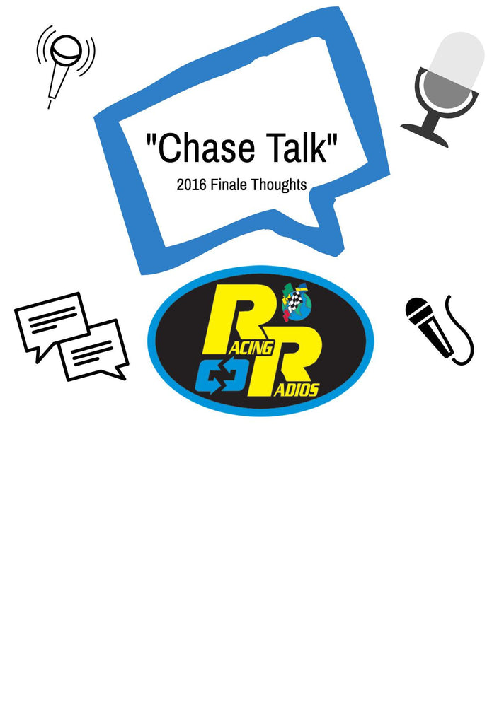 Stay tuned for, "Chase Talk!"