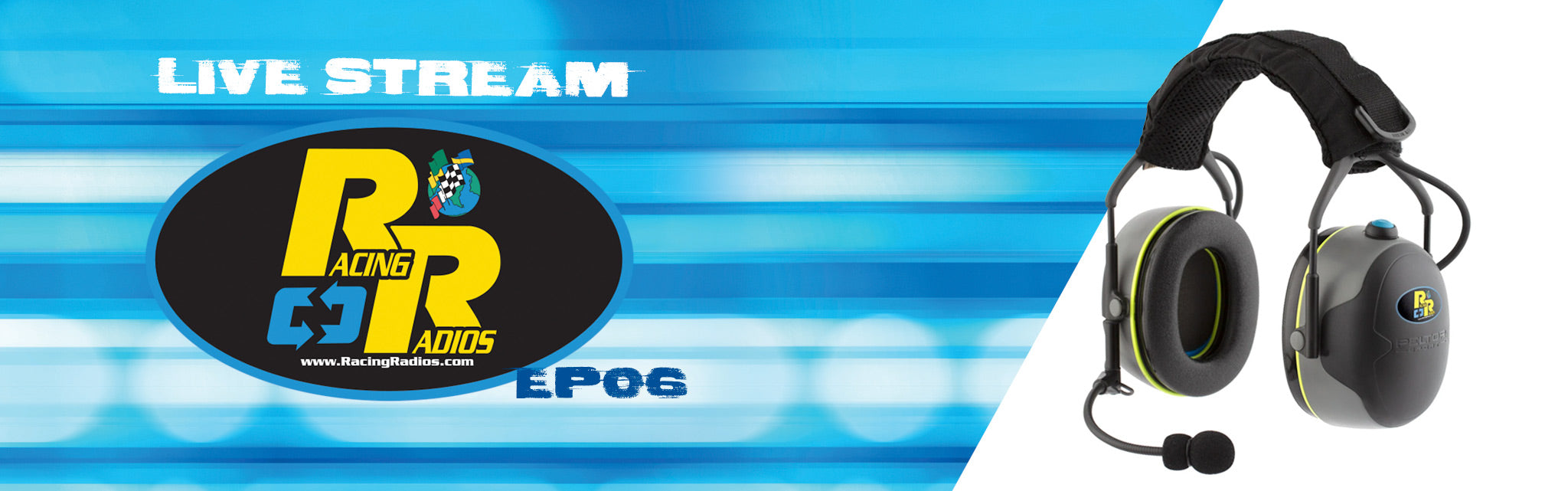 Racing Radios Peltor Two-Way Headsets Custom