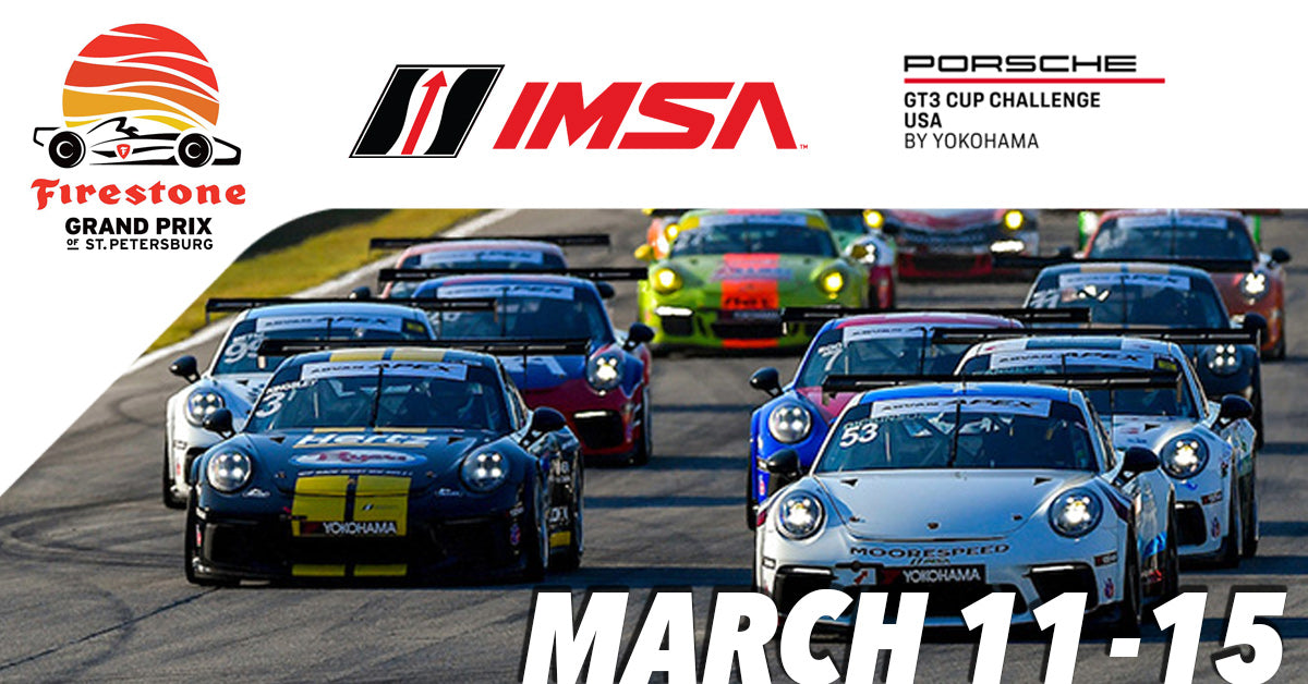 IMSA's Porsche GT3 Hits The Streets of St. Pete Grand Prix | Racing Radios Team Support