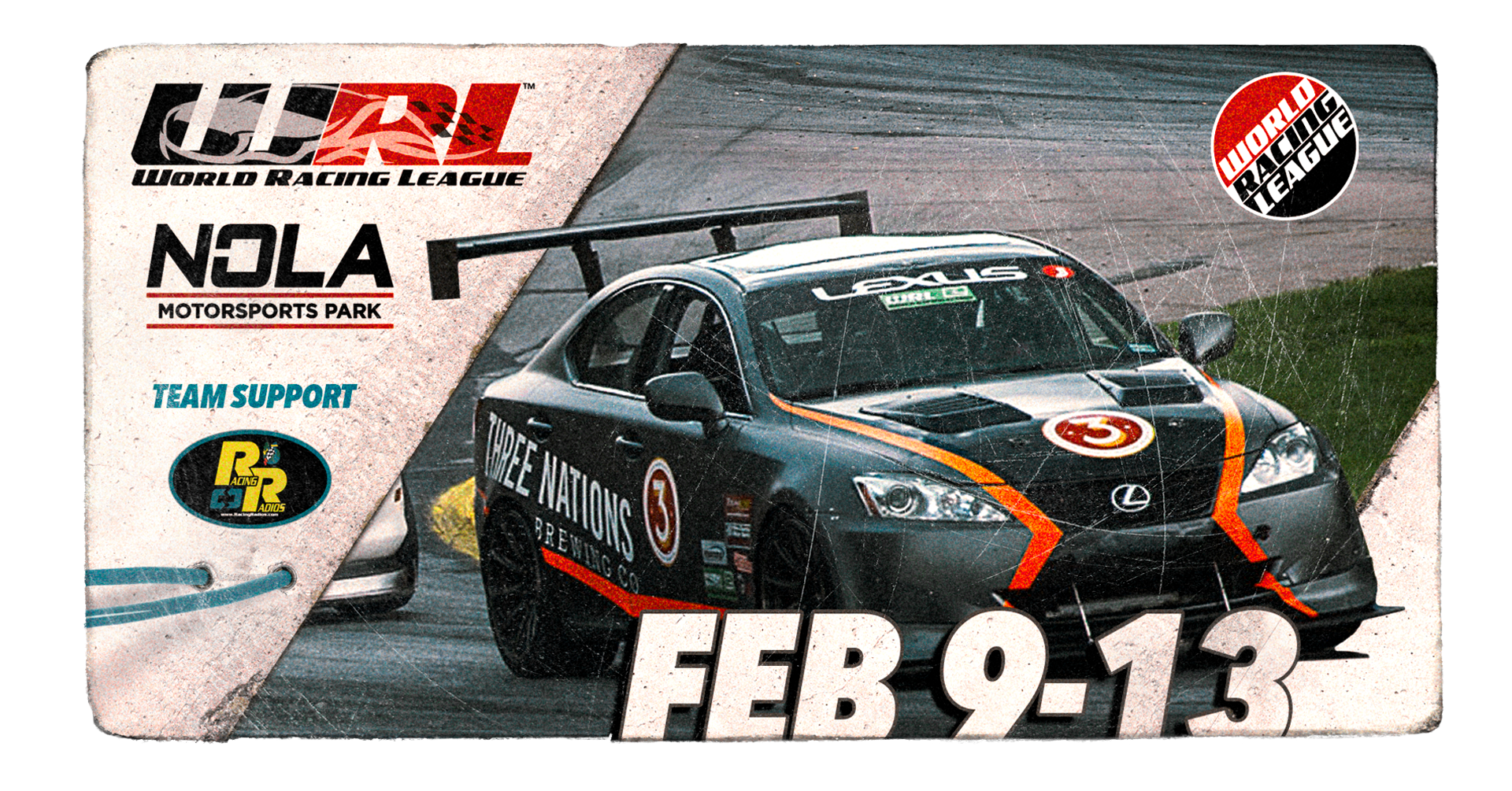 World Racing League NOLA Motorsports Park |  FEB 9-13