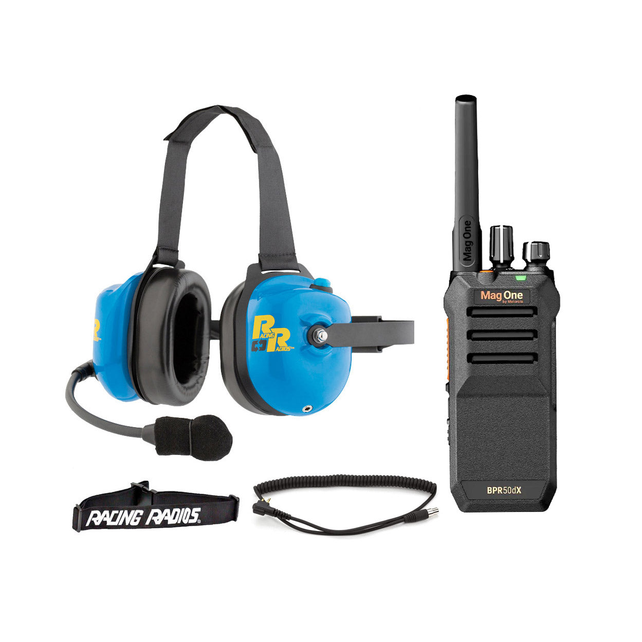 Motorola BPR50dX Digital Radio Crew Member Package | Racing Radios