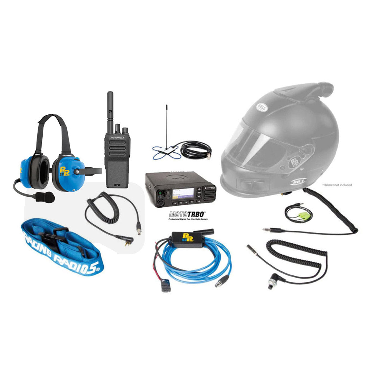 Racing Radios Pro-Series Digital Long Track Mobile System | MOTOTRBO XPR 5550e