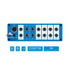 PITBX Pro 8 Person Pit Box Intercom - Rear View | Racing Radios