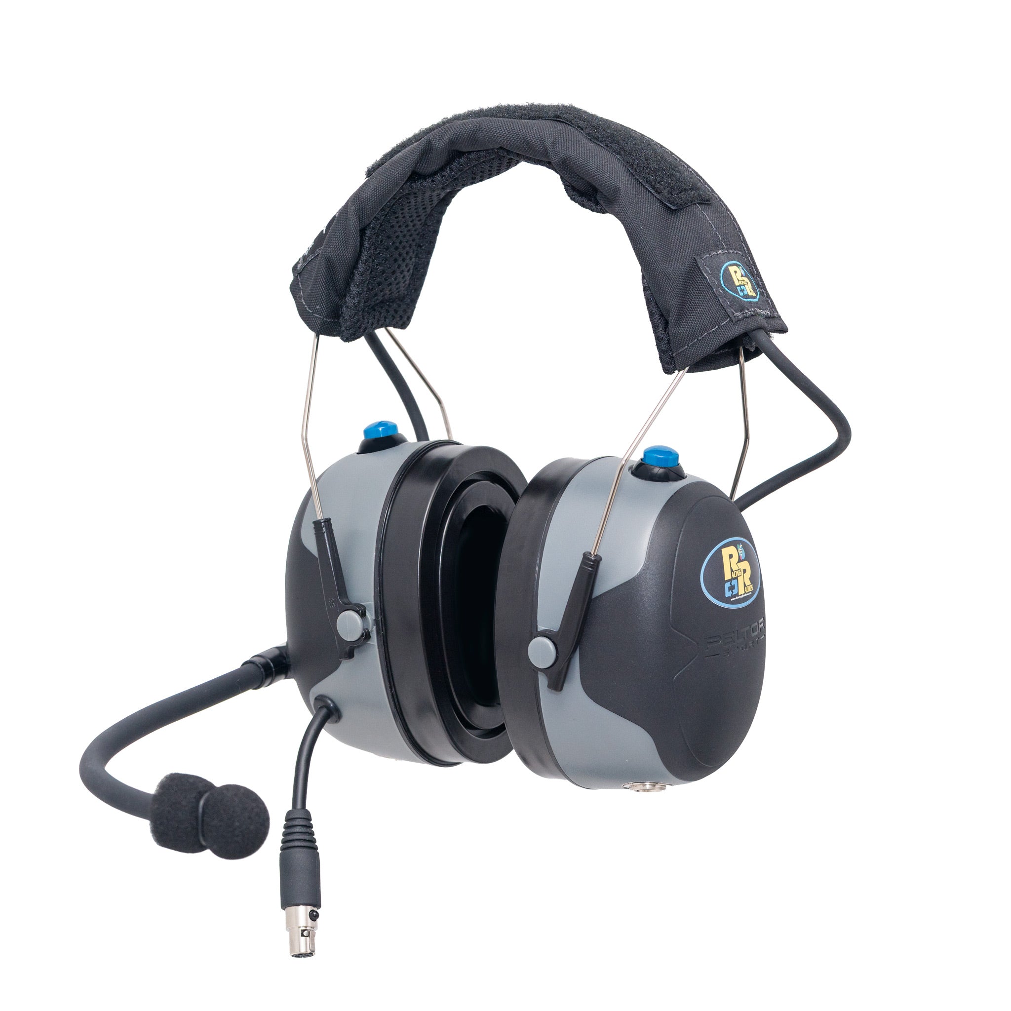 RRH23PEL-LO-SPOTTER-Single Radio Spotter Headset Main View
