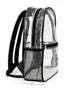 Racing Radios Stadium Clear Fan Backpack Side View - Dimensions