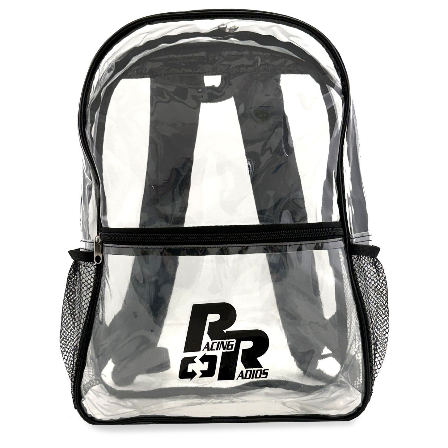 Racing Radios Stadium Clear Fan Backpack for Fan Scanners and Headsets
