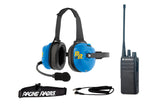 Crew Member Package CP100D Blue \ Racing Radios Pit Crew