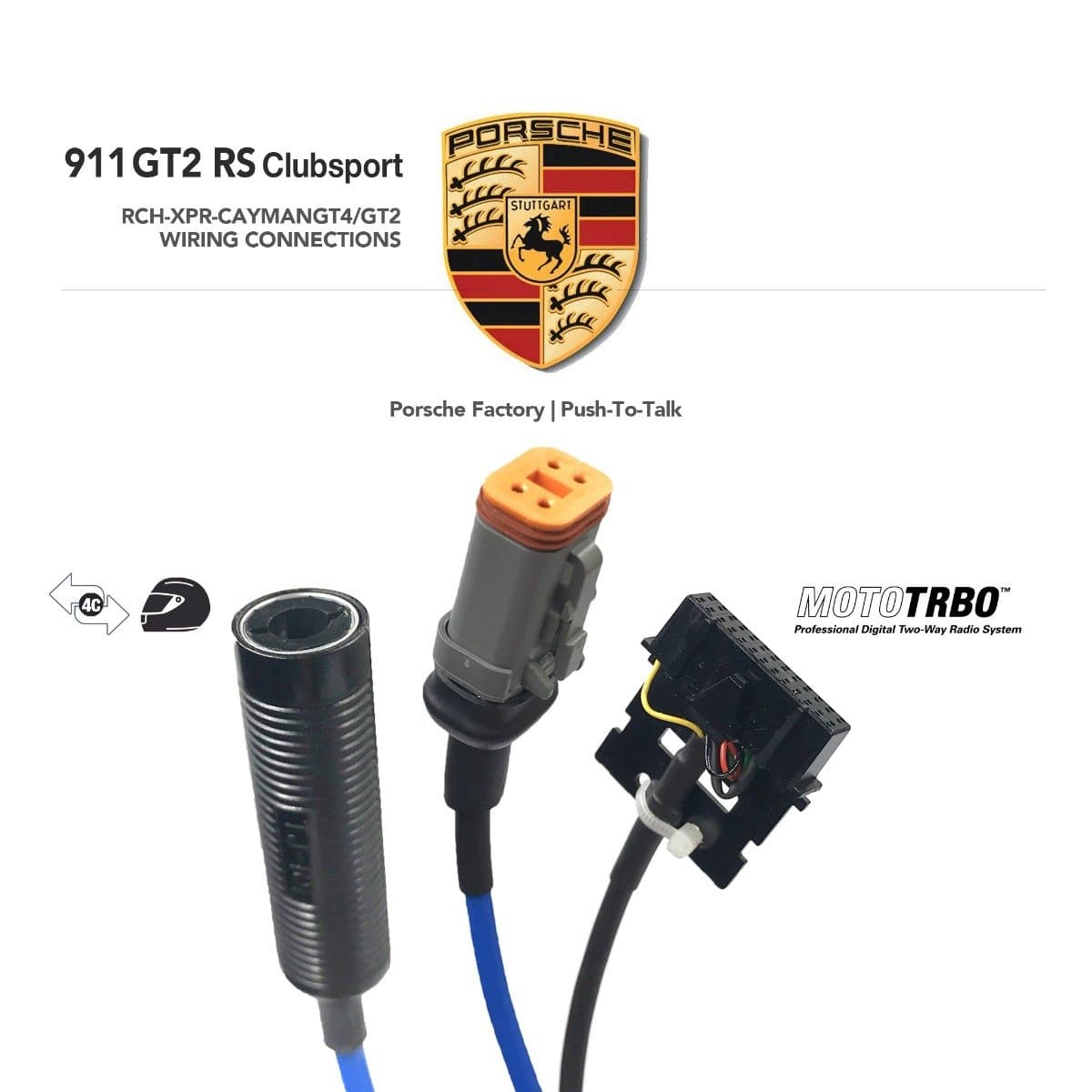 Porsche 911 GT2 RS Clubsport | Racing Radios Car Harness Wiring Detail